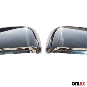 Toyota RAV4 Mirror Cover - Omac - Without Indicator - Gloss Silver - '06-'09
